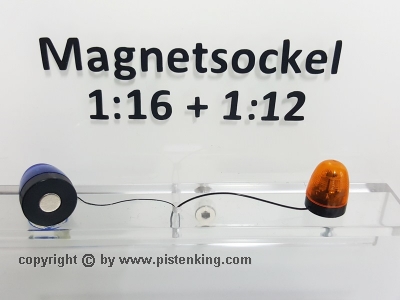 Preview: Rundumkennleuchte mit Magnetsockel